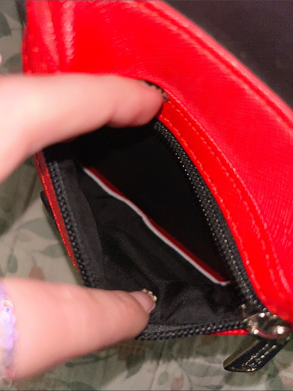 Disney Black and Red Mickey Ear Wristlet Clutch - Picture 3 of 4